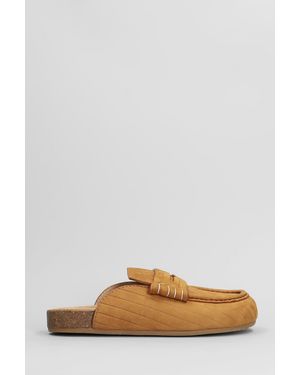 JW Anderson Stitch Loafer W Slipper-Mule - Brown