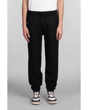 Mc2 Saint Barth Pantalone John in Lana Nera - Nero
