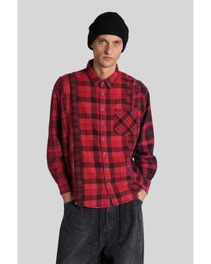 Needles Camicia in Cotone Rosso