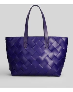 Dragon Diffusion Tote Crossover basket in Pelle Viola