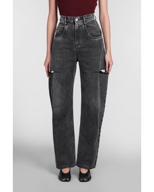 Maison Margiela Jeans In Black Denim