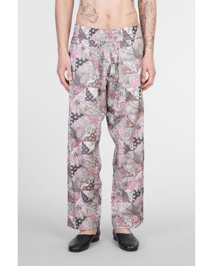 RANRA Way Pants In Multicolor Viscose
