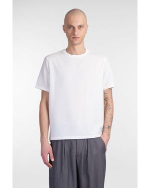 Attachment T-shirt In White Polyester