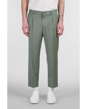 Costumein Pantalone Valerio in Lana Verde