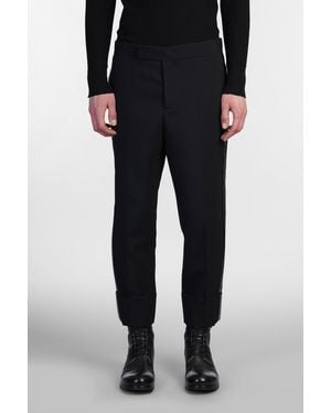 SAPIO N 7 Pants In Black Wool