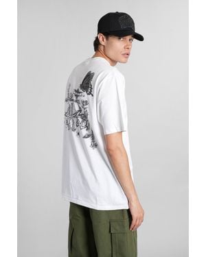 Stussy T-shirt In White Cotton