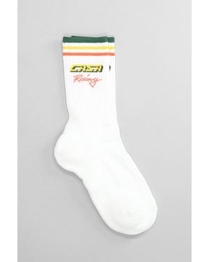 CASABLANCA Socks In White Cotton