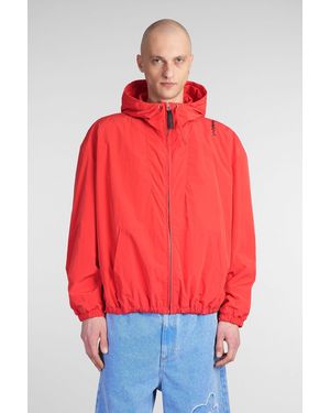 Marni Giacca Con Ricamo - Rosso