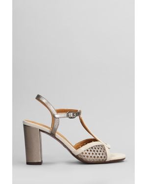 Chie Mihara Sandali Bechill in Pelle Beige - Neutro