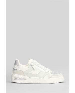 Giuseppe Zanotti Sneakers Gz-ghost in pelle e camoscio Bianco