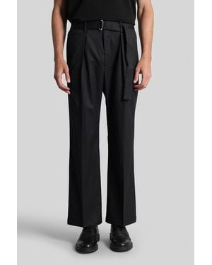 Attachment Pantalone in Poliestere Nera - Nero