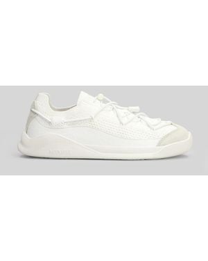 Moon Boot Mb Moonlight Sneakers In White Polyester - Multicolor