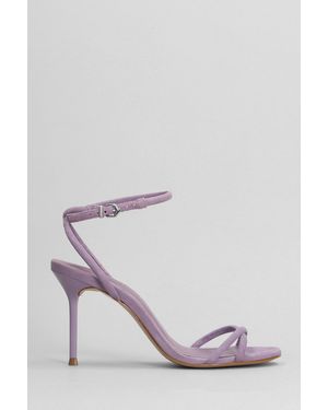 SCHUTZ SHOES Sandali in Camoscio Viola - Rosa