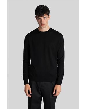 Ballantyne Knitwear In Black Wool