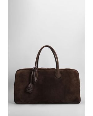 Magda Butrym Borsa a mano Brigitte large in Camoscio Marrone