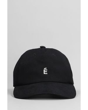 Etudes Studio Cappello in Cotone Nero
