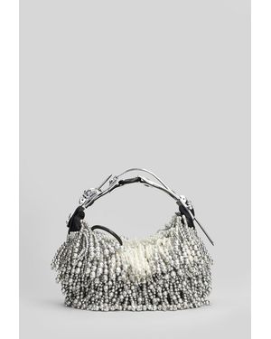 Innerraum Object Hm00 Micro Shoulder Bag In Silver Polyester - Multicolor