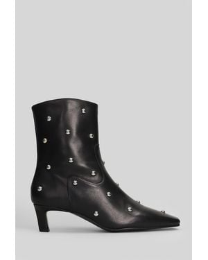 Alohas Tronchetti tacco alto Nash in Pelle Nera - Nero