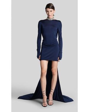 David Koma Mini Dress - Blue