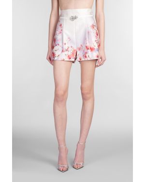Zimmermann Shorts in Poliestere Multicolor - Rosa