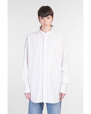 Ami Paris Camicia in Cotone Bianco