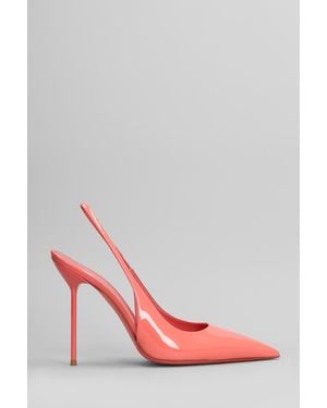 Paris Texas Decollete Lidia Slingback in Vernice Rosa
