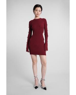 Mach & Mach Mach & Mach Mini Dress - Red