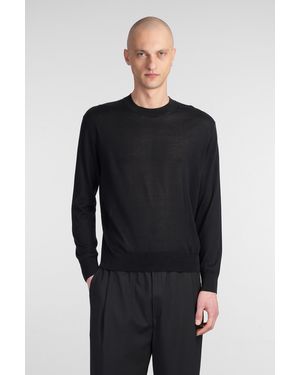 Laneus Maglia in Lyocell Nero