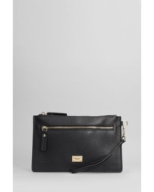 Marc Ellis Mercy S Do Clutch In Black Faux Leather - Gray