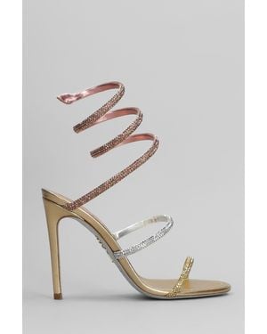Rene Caovilla Tri Sandals - White