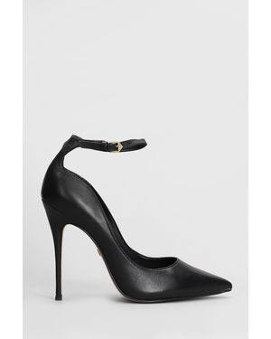 Carrano Decollete in Pelle Nera - Nero