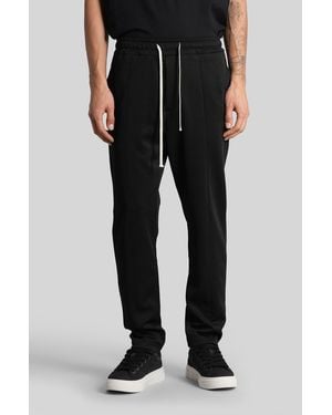 State of Order Teknit Pants In Black Cotton