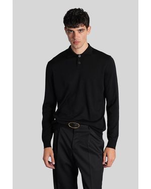 Ballantyne Polo In Black Wool
