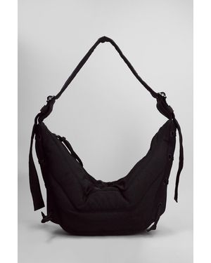 Lemaire Borsa a spalla Medium soft game in Poliammide Marrone - Nero