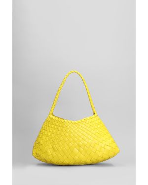 Dragon Diffusion Borsa a mano Rosanna Mini in Pelle Gialla - Giallo