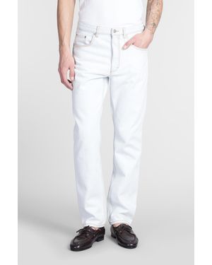 Bally Jeans in Cotone Celeste - Bianco