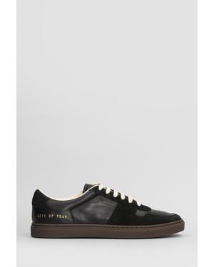 Common Projects Sneakers Bball slim in pelle e camoscio Nero