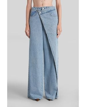 GIUSEPPE DI MORABITO Jeans In Blue Cotton
