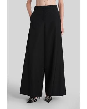 Blumarine Pantalone in Lana Nera - Nero