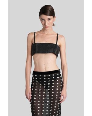 Nue Charlotte Top Topwear In Black Silk