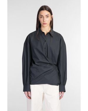 Lemaire Camicia in Cotone Nero