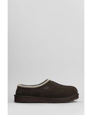 UGG Slipper-Mule Tasman in Camoscio Marrone - Grigio