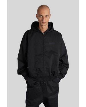 Fear Of God Casual Jacket In Black Cotton