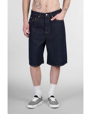 Stussy Shorts in denim Blu