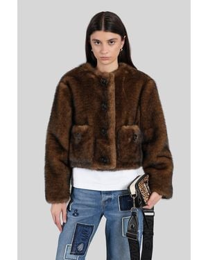 Marc Jacobs Fur & Shearling - Brown