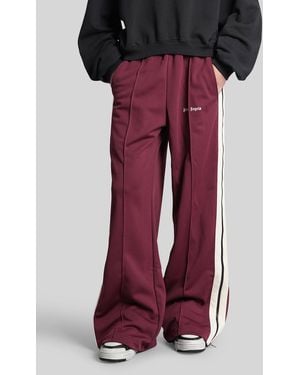 Palm Angels Straight-Leg Pants - Red
