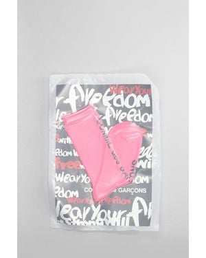 Comme des Garçons Calzini in Poliestere Rosa