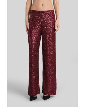 MC2 Saint Barth Lucette Paillettes Pants - Red