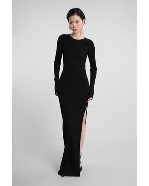 Mach & Mach Mach & Mach Long Dress - Black