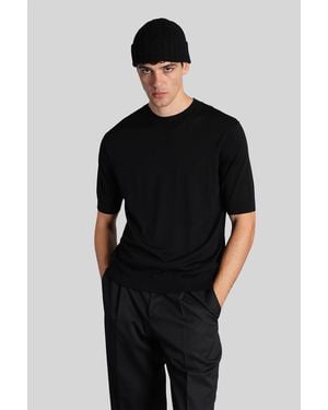 Ballantyne T-shirt In Black Wool